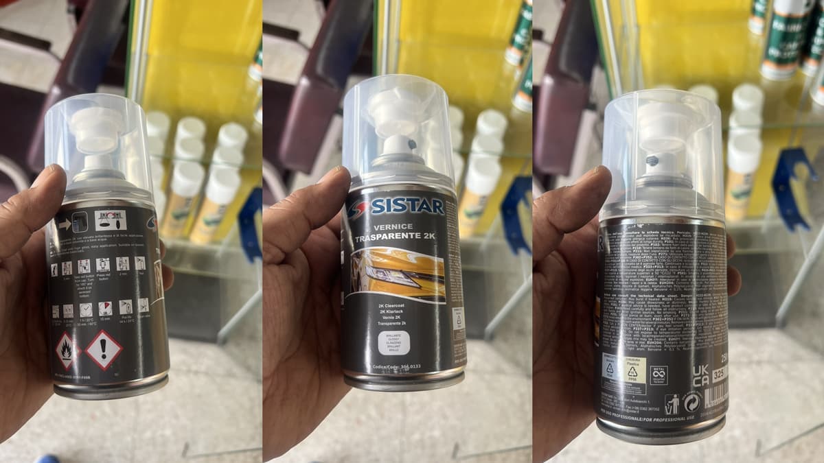 Βερνίκι 2K Clear Coat: Το τέλειο φινίρισμα για να εφαρμοστεί μετά τα χρώματα ψεκασμού - 1