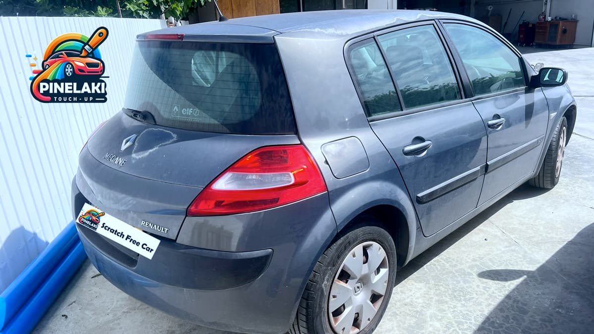 Εντοπισμός του κωδικού βαφής του Renault Megane II X84 (2002-2012)