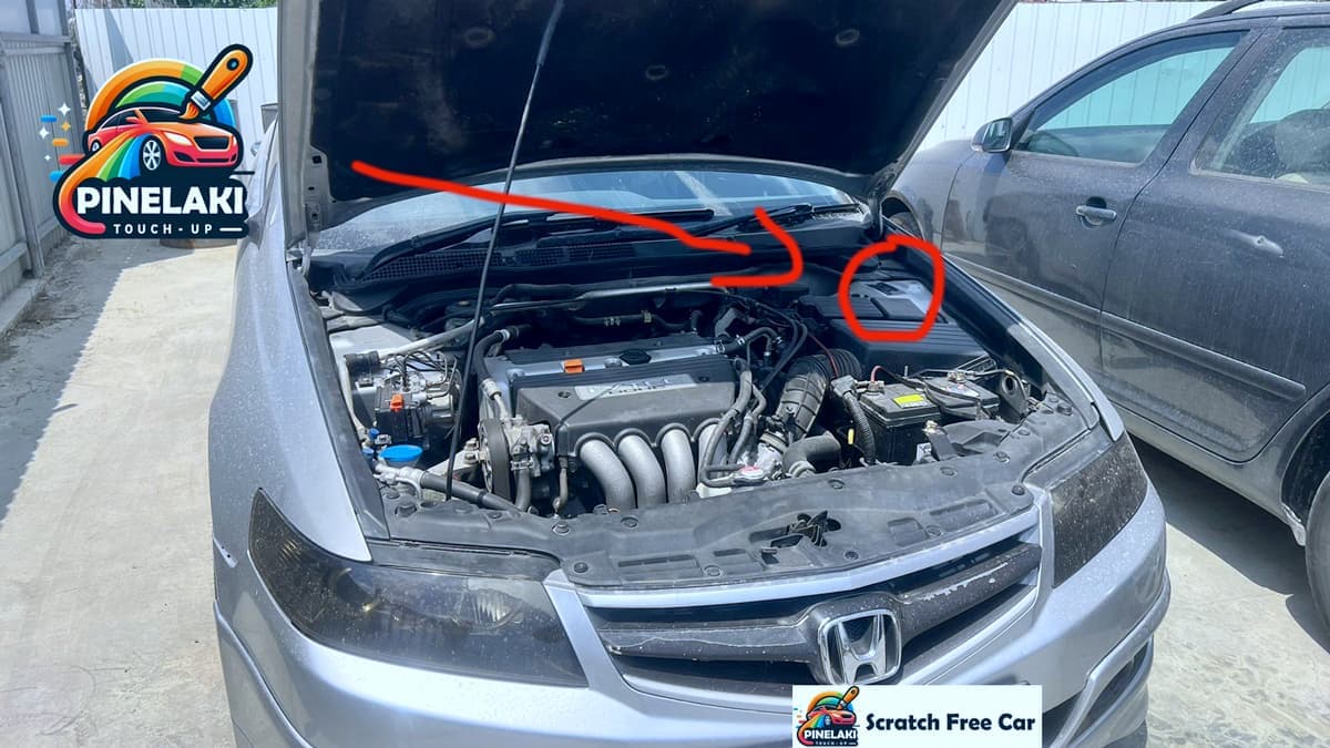 Honda-Accord-χρώμα-χρώμα-κώδικας-τοποθέτησης