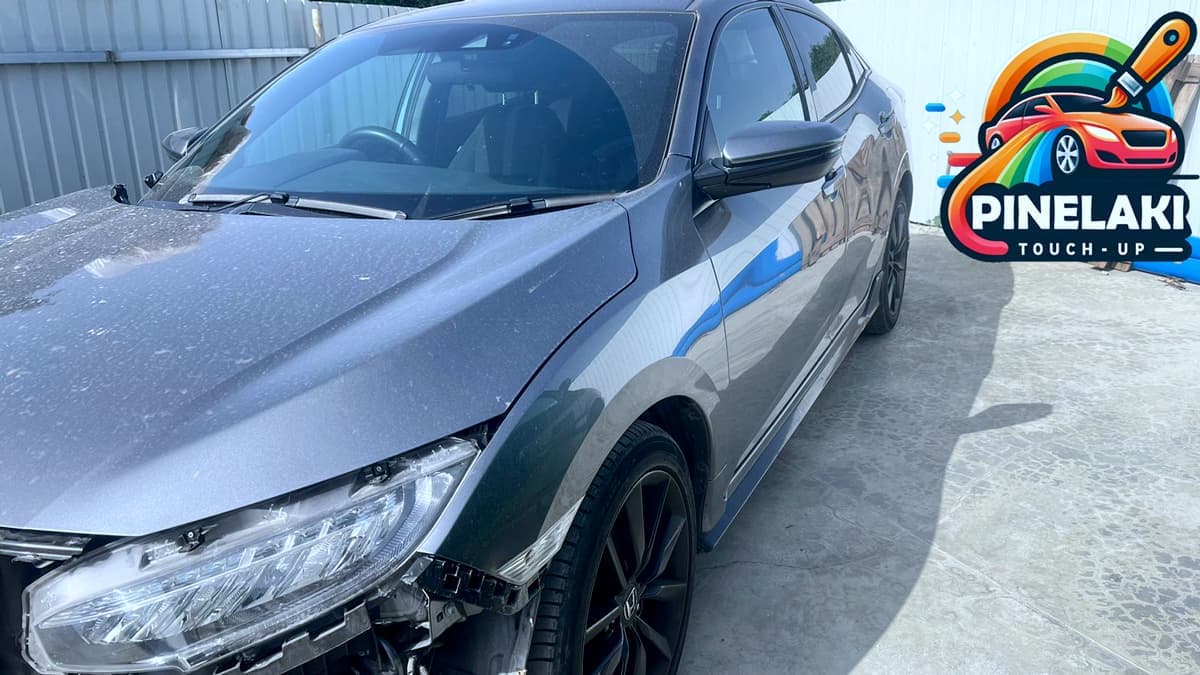 Πώς να βρείτε τον κωδικό βαφής του Honda Civic 10ης γενιάς (με εικόνες!)
