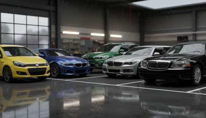 Κατηγοριες Βαφης Αυτοκινητων στην Κυπρο: Τι Σημαινουν τα A εως E για το Κοστος Επισκευης σας