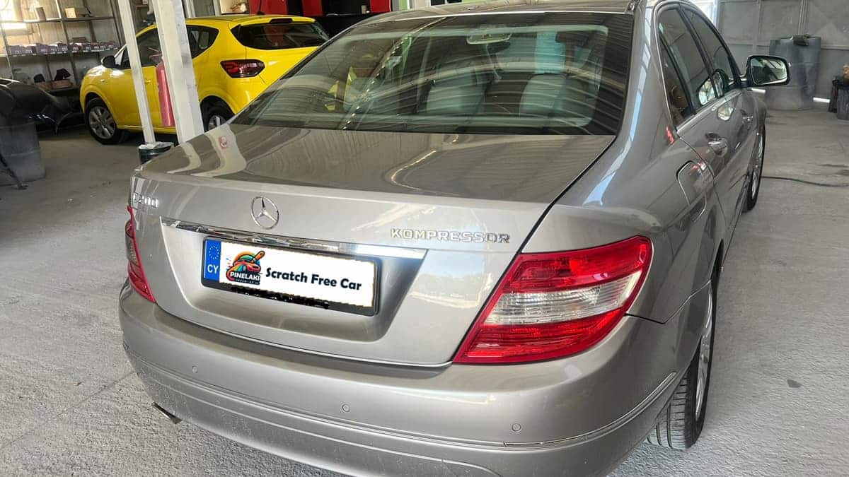 Βρείτε εύκολα τον κωδικό βαφής της Mercedes-Benz C-Class (2007-2014, Τύπος 204)!