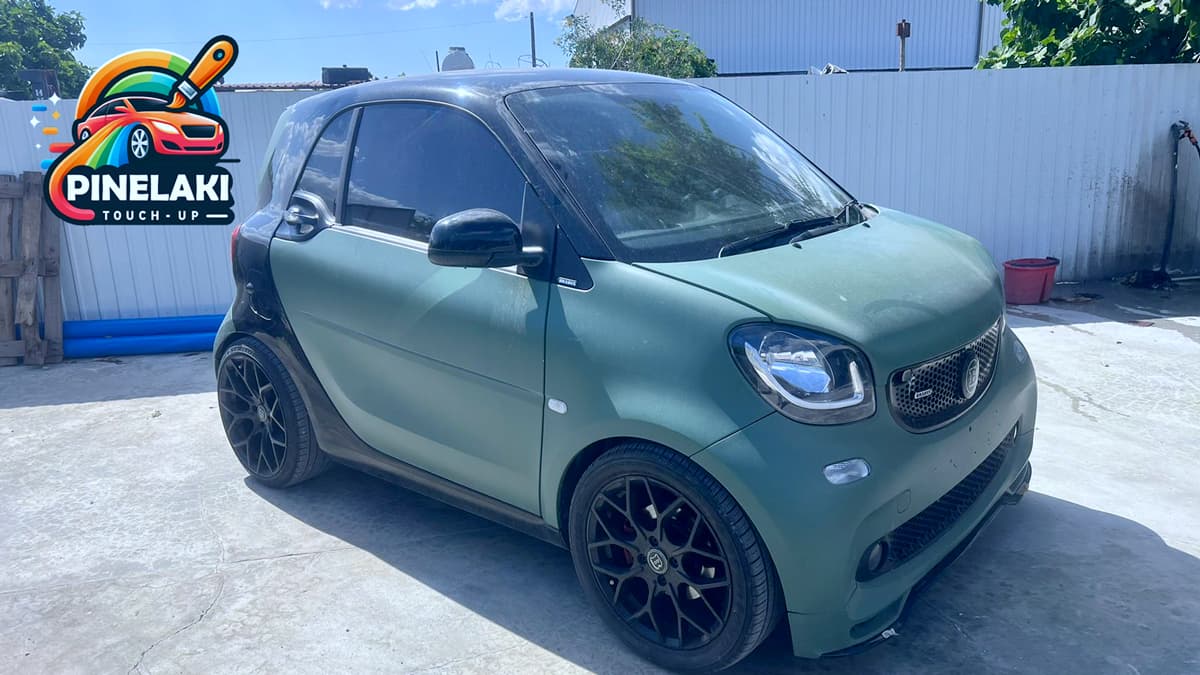 Εντοπισμός του κωδικού βαφής Brabus Smart fortwo 451 (2012-2015)